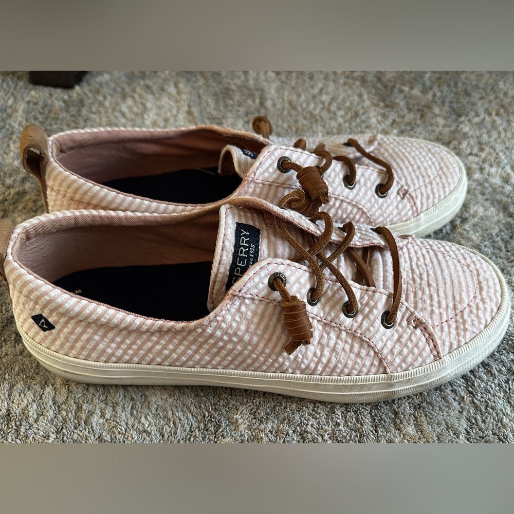 Sperry Women’s Topsiders 8.5 Pink